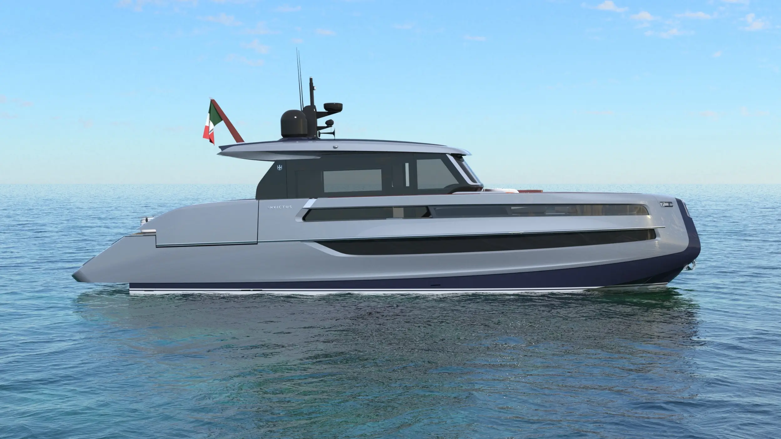 invictus yacht ST550